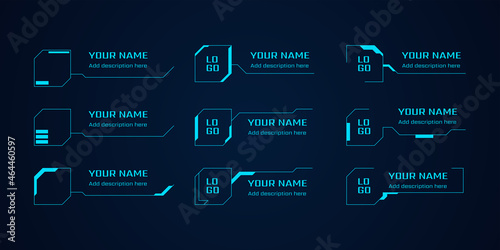 Sci-fi futuristic hud dashboard display virtual reality technology screen. Big collection HUD, GUI elements for VR, UI design. Futuristic User Interface set. Statistics, data information infographic