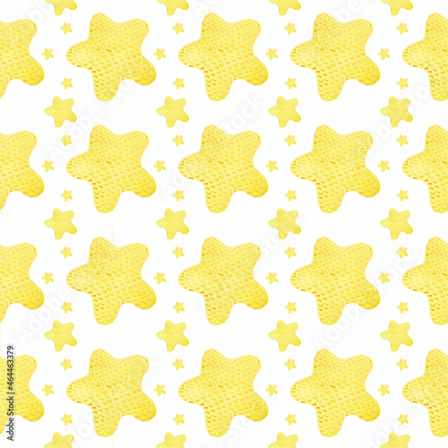 Starry seamless digital paper. Perfect for printing, web, textile design, souvenirs, scrapbooking.