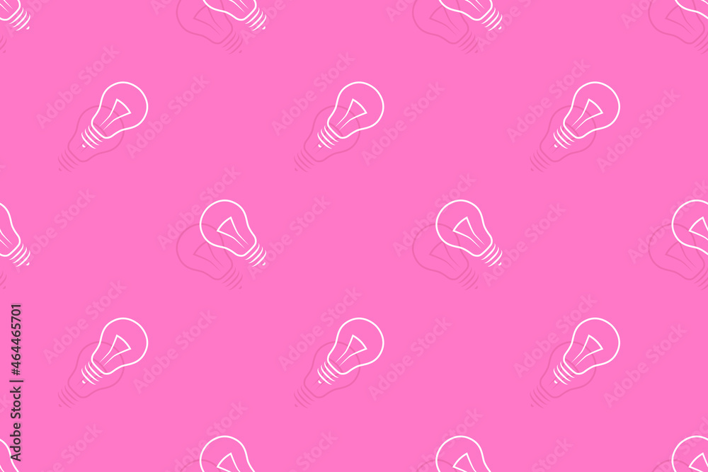 Background on the theme of light bulbs and lighting.Seamless pattern From the silhouette of light bulbs. Background on the theme of light bulbs and lighting.Seamless pattern From the silhouette of light bulbs.