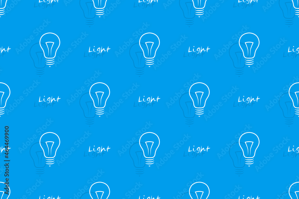 Background on the theme of light bulbs and lighting.Seamless pattern From the silhouette of light bulbs. Background on the theme of light bulbs and lighting.Seamless pattern From the silhouette of light bulbs.