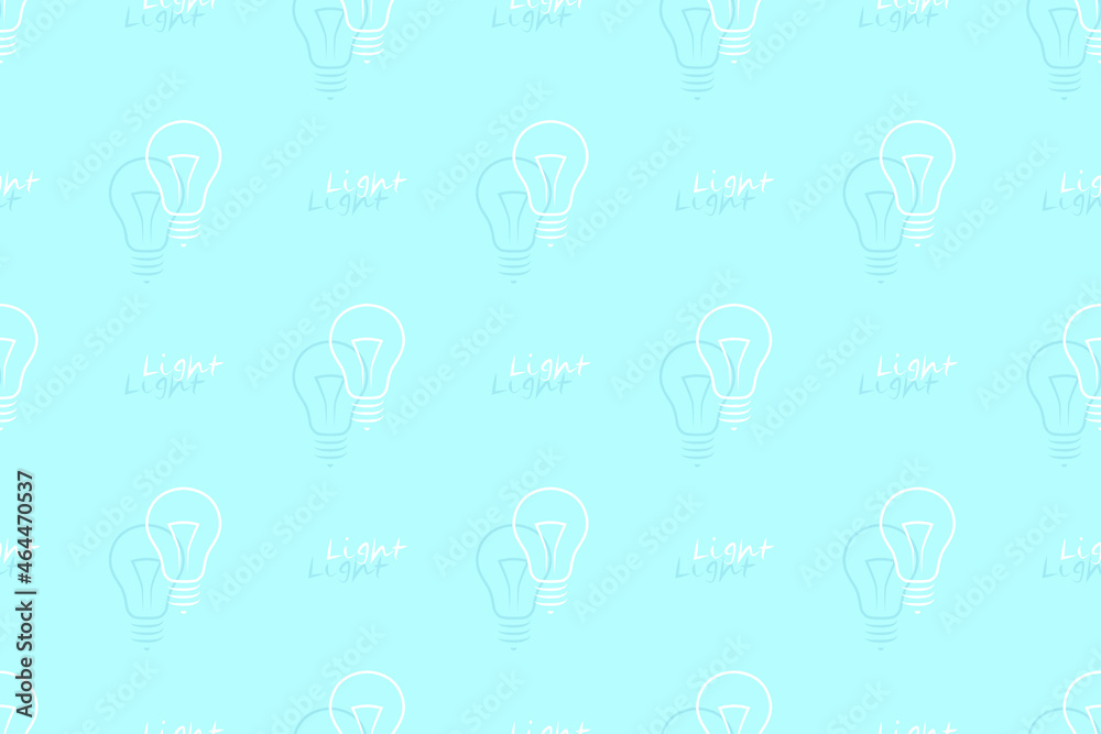 Background on the theme of light bulbs and lighting.Seamless pattern From the silhouette of light bulbs. Background on the theme of light bulbs and lighting.Seamless pattern From the silhouette of light bulbs.