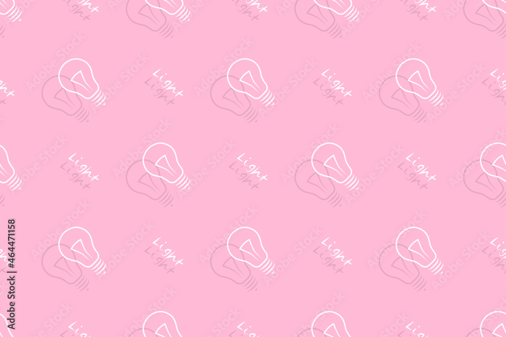 Background on the theme of light bulbs and lighting.Seamless pattern From the silhouette of light bulbs. Background on the theme of light bulbs and lighting.Seamless pattern From the silhouette of light bulbs.