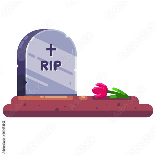 funeral ceremony background vector illustration