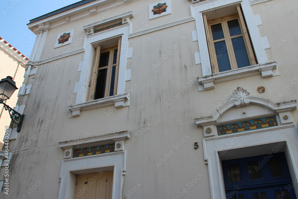 Naklejka premium house in les sables-d'olonne in vendée (france) 