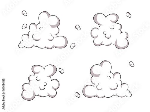 cloud illustration design, dynamic cloud design, sky view