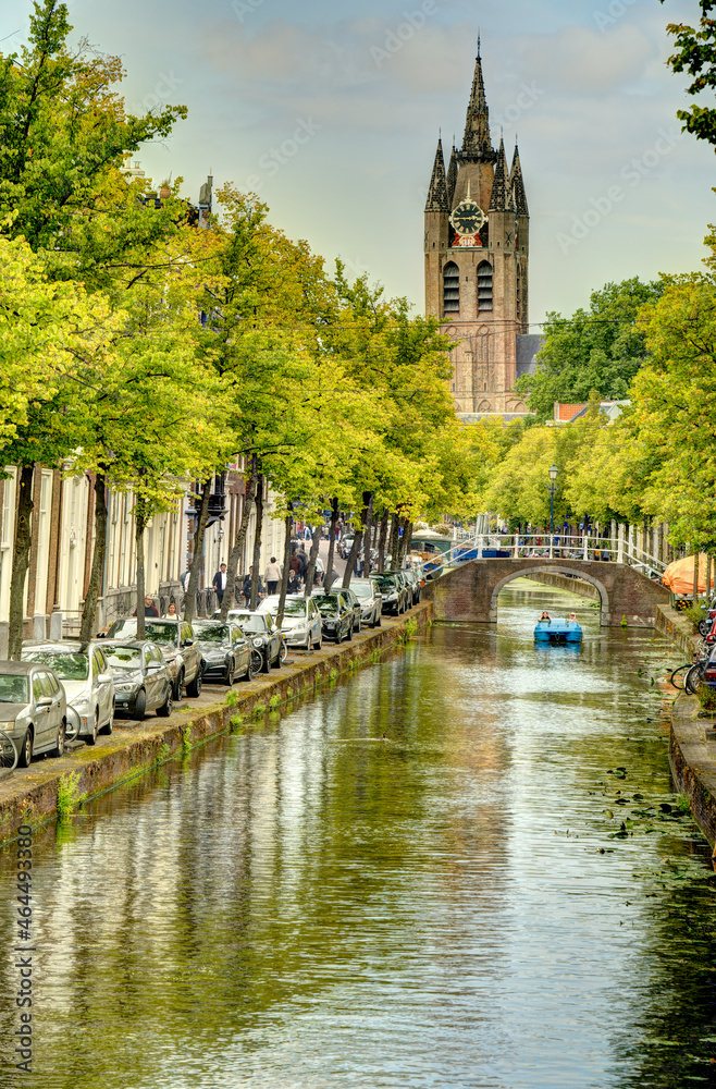 Delft landmarks, HDR Image