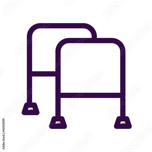 Walker Filled Vector Icon Design