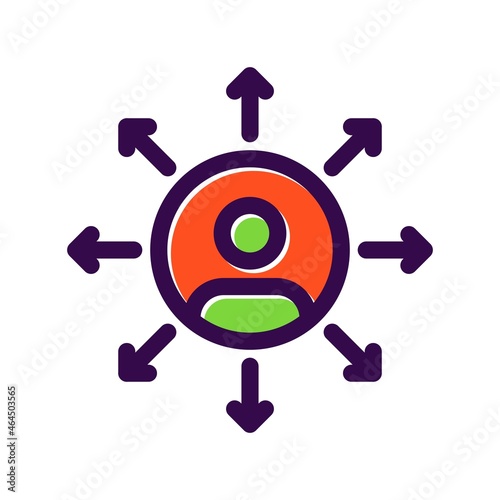 Opportunities Filled Vector Icon Design