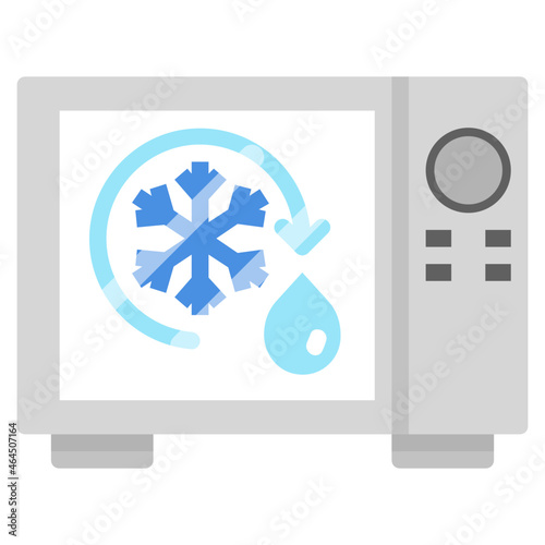 defrost flat icon photo