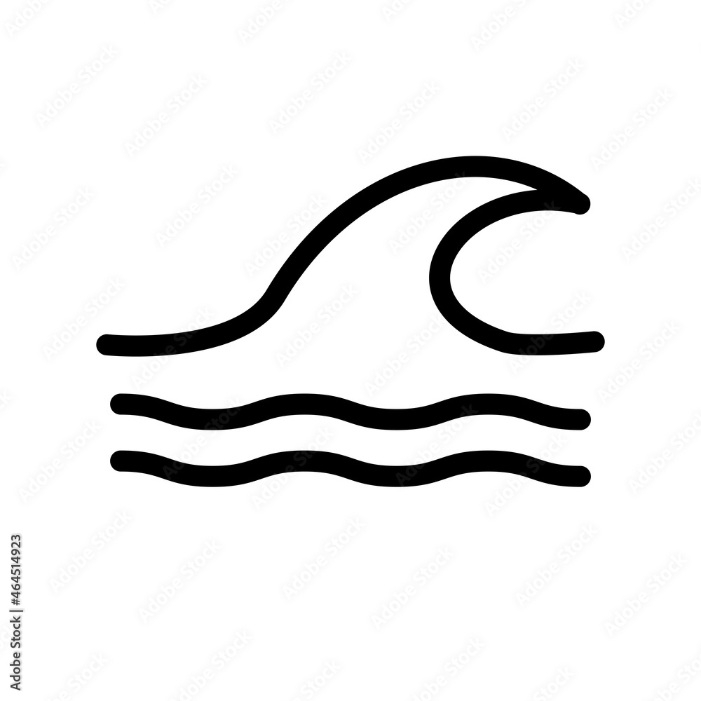 Water Wave symbol and icon Logo Template vector Water Wave symbol and icon Logo Template vector