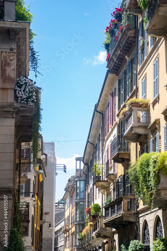 Fototapeta Naklejka Na Ścianę i Meble -  Streets of Milano, Italy