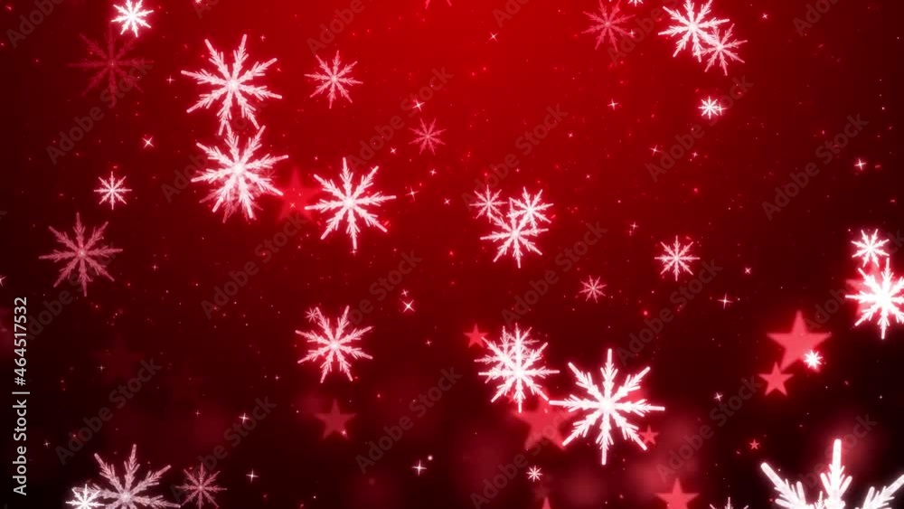降り注ぐ幻想的な雪の結晶の4K LOOP クリスマス 年末 イベント 降り注ぐ幻想的な雪の結晶の4K LOOP クリスマス 年末 イベント