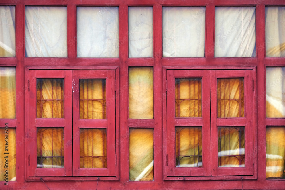 wooden window wooden window