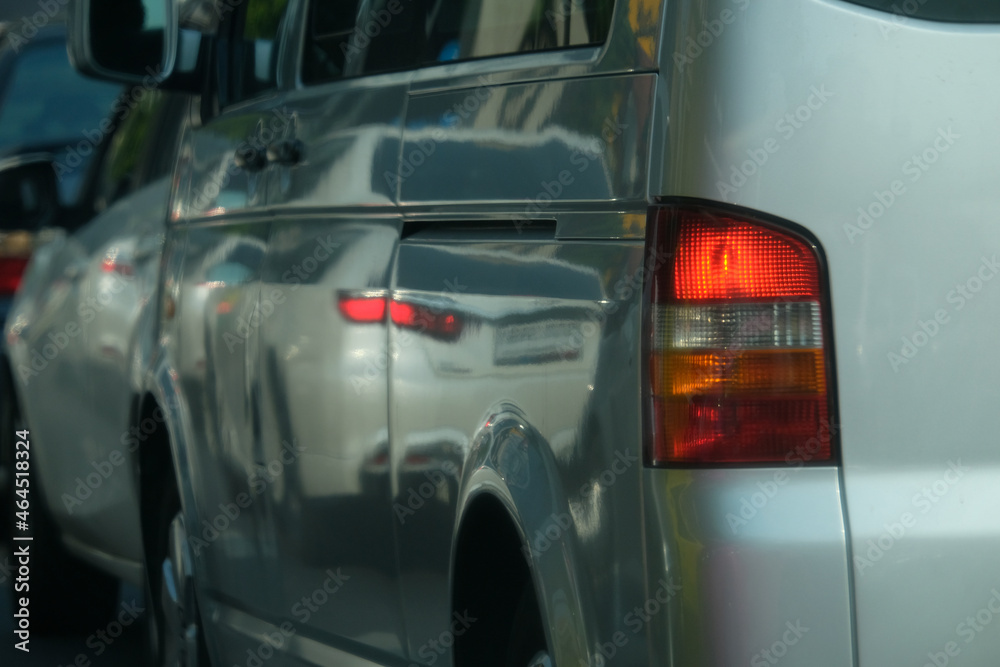 Fototapeta premium car headlight