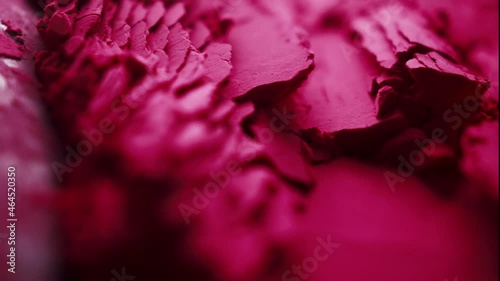 pink dry paint cracks