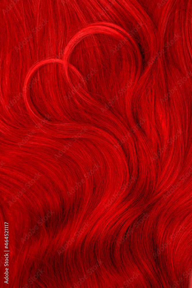 Background hair closeup. Female long red blonde hair close-up as a background. Beautifully laid carroty wavy shiny curls. Hair coloring.Hairdressing procedures. Copy space with space for text.Red hair Background hair closeup. Female long red blonde hair close-up as a background. Beautifully laid carroty wavy shiny curls. Hair coloring.Hairdressing procedures. Copy space with space for text.Red hair