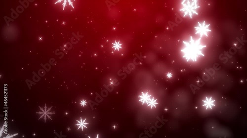 Wallpaper Mural 降り注ぐ幻想的な雪の結晶の4K　LOOP　クリスマス　年末　イベント Torontodigital.ca