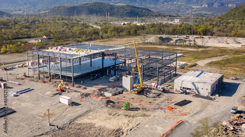 Construction industrie © Relief Drone