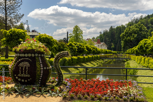 Fotografía Luhacovice, picturesque spa town in Southern Moravia, Czech Republic