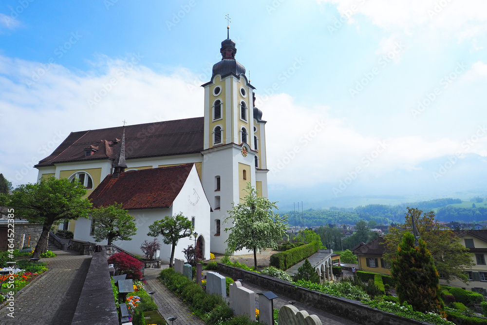 Catholic parish church of Sarnen, Canton Obwalden, Switzerland