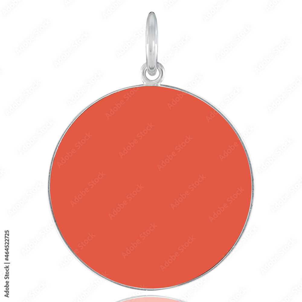 Kettenanhänger, Ronde, silber