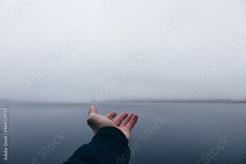 hand in the mist 