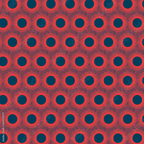 textura con círculos