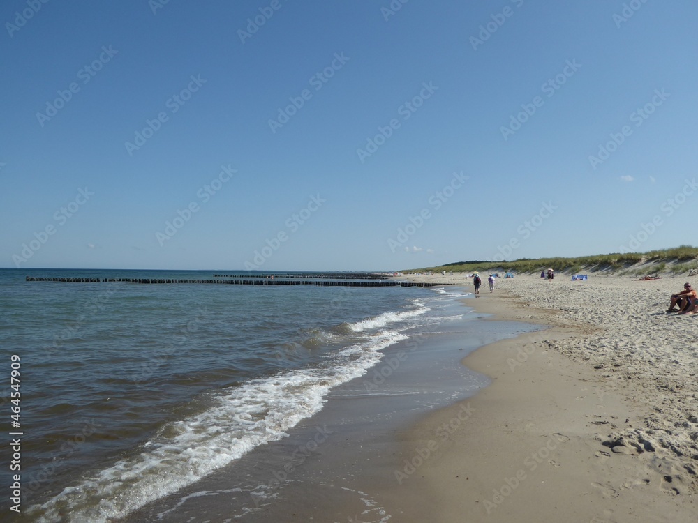 Baltic Sea beach of Graal-Müritz, Germany