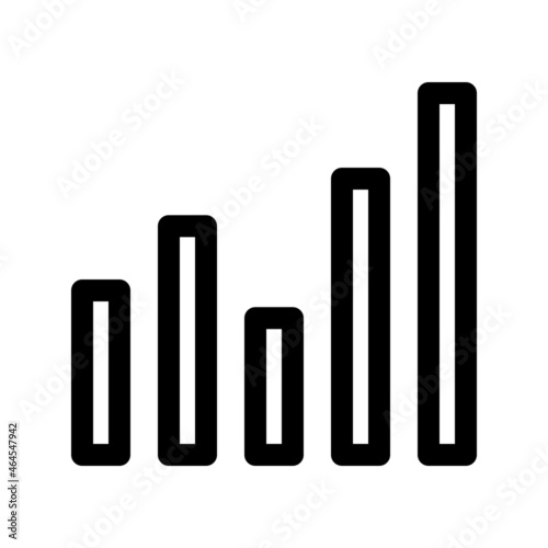 Sound   audio wave or sound wave line art vector icon for music apps and websites