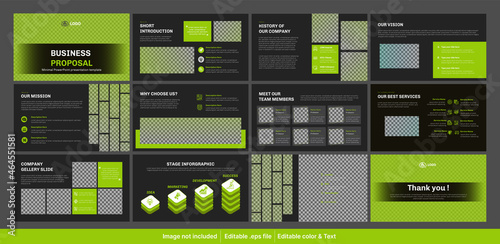 Business proposal PowerPoint template © saka