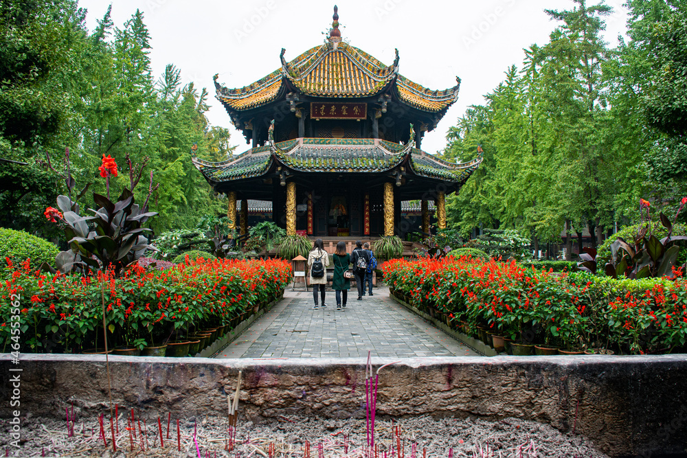 Temple Overall view - Chengdu