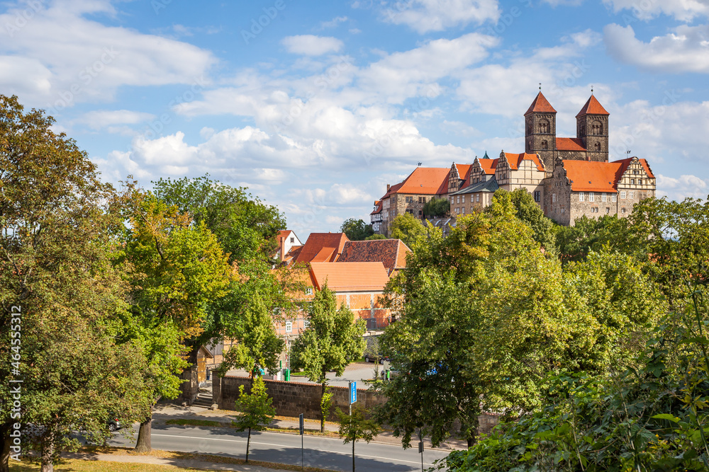 View with Quedlinburg Abbey