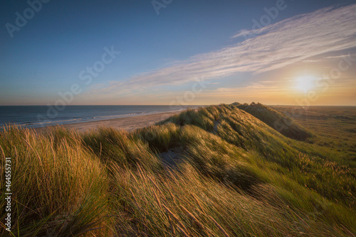 beach of Ameland in the morning 1