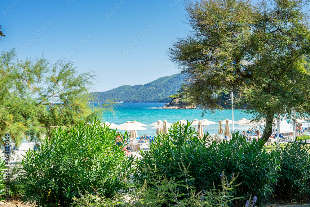 Fototapeta premium Sea view in Thassos, Greece