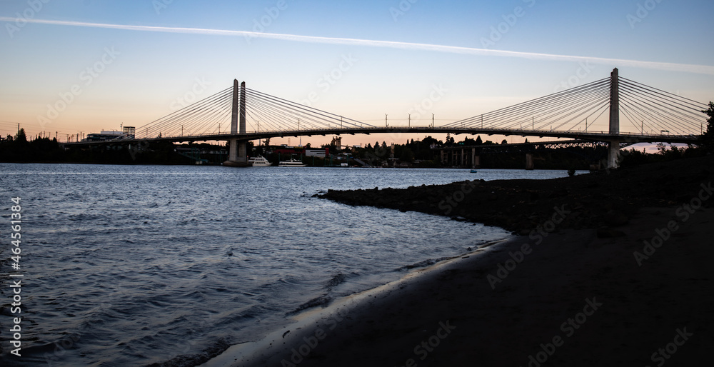 night shoot of Tilikum Crossing Bridge Portland Oregon night shoot of Tilikum Crossing Bridge Portland Oregon