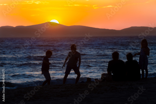 Sunset of Paros, Greece