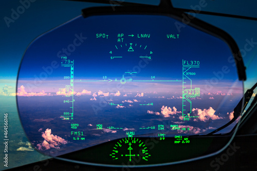 Airplane Heads-Up Display (HUD)