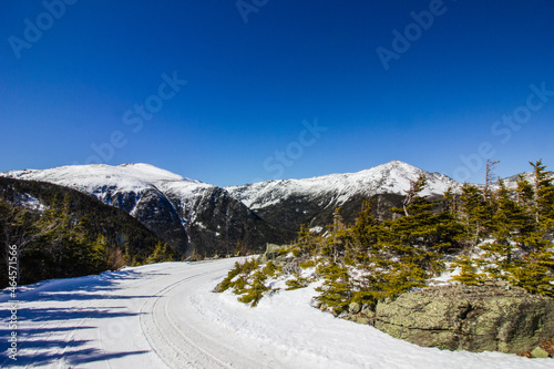 On the Mount Washington Auto Road in New Hampshire