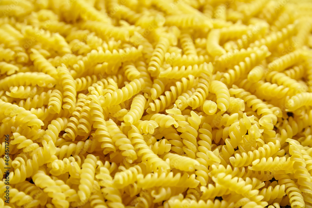 Girandole italian pasta food background Girandole italian pasta food background