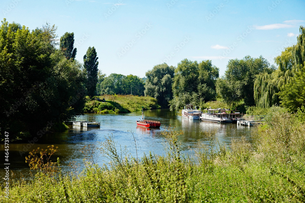 Naumburg Saale Zusammenfluss Saale Unstrut Naumburg Saale Zusammenfluss Saale Unstrut