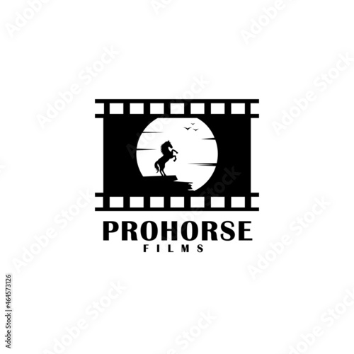 Film Production Logo Vector Template