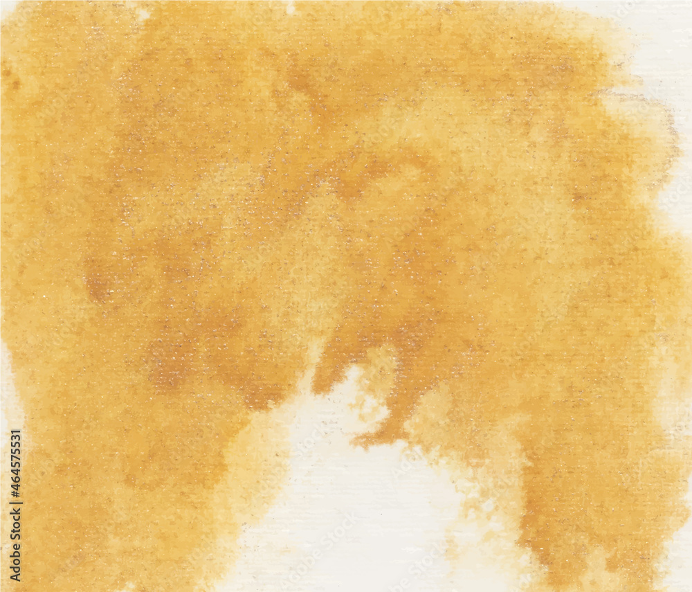 Obraz premium Golden watercolor vector banner background, gold grunge texture for design. 