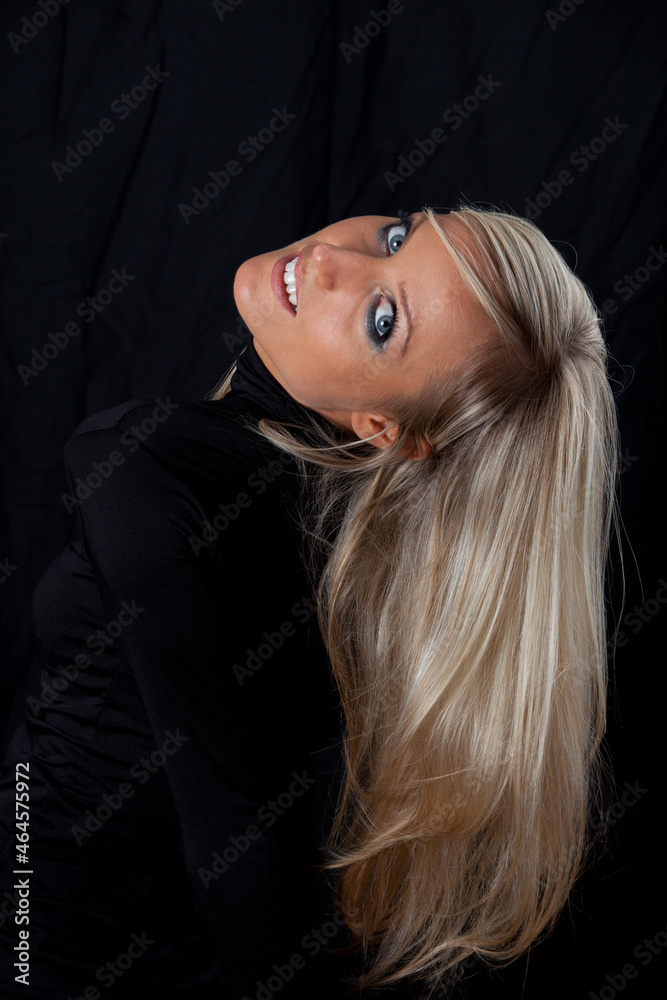 Fototapeta premium Cute blond woman