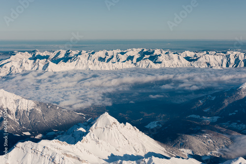 Innsbruck Nordkette Panoramic View
