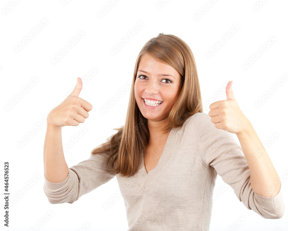 Successful girl Successful girl