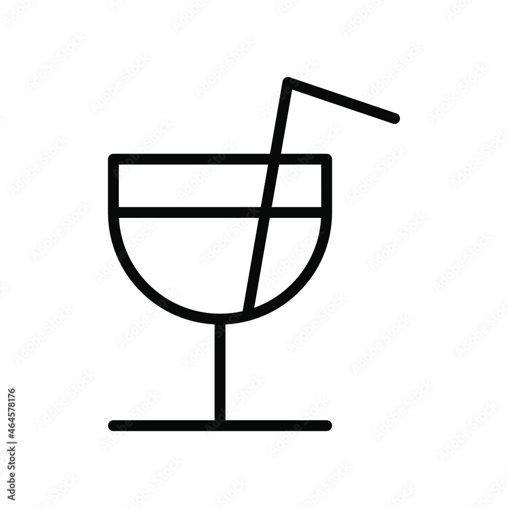 Wine glass icon. Black icon. Vector illustration. Wine glass icon. Black icon. Vector illustration.