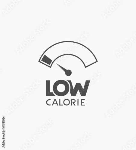 Low calorie icon
