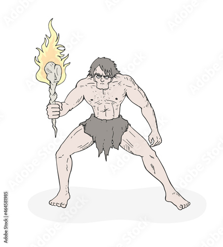 Design of cavern man