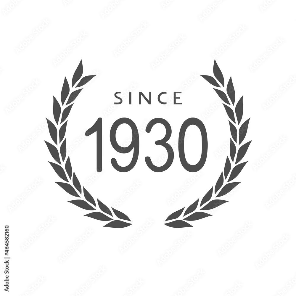 Since 1930 emblem