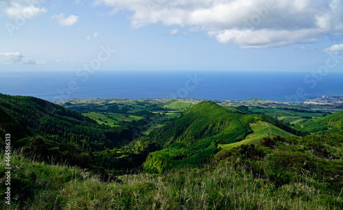 amazing mountain landscape on azores islands © chriss73